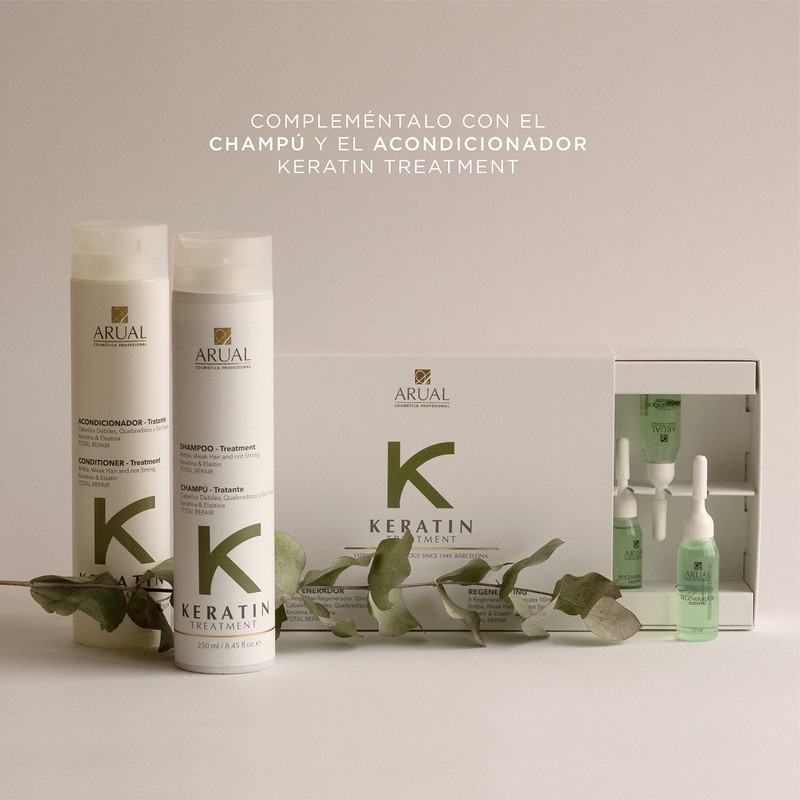 ARUAL Keratin 8 Ampollas, 10 ml