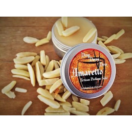 Handmade by DropDownDew Amaretto Perfume Solid, Perfume Balm, Perfume Rub, Aromatherapy, Almond Scent