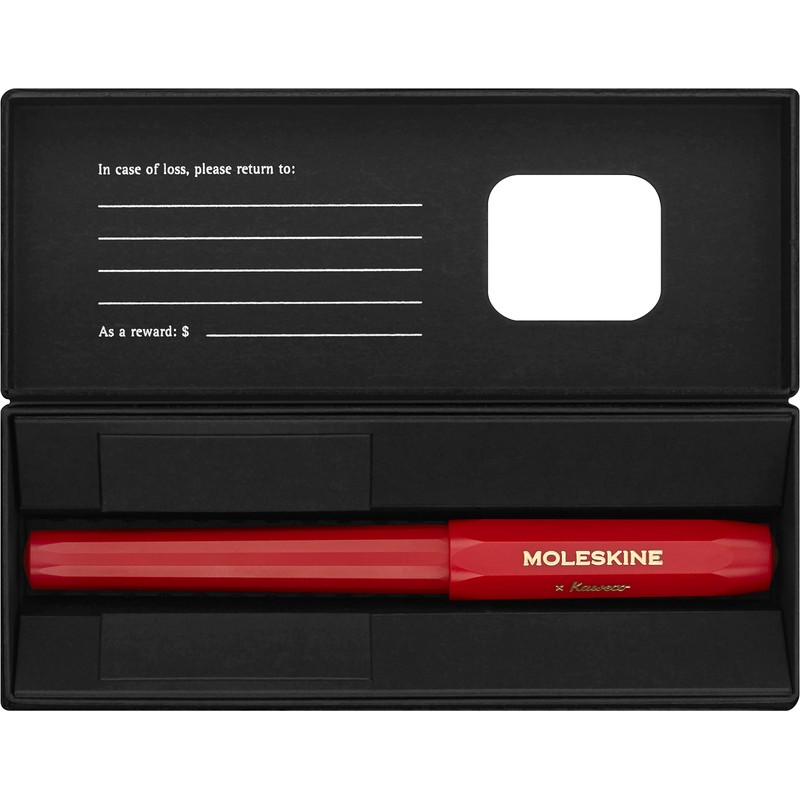 Moleskine Kaweco Ballpoint Pen, Refillable Pen Made of ABS Plastic