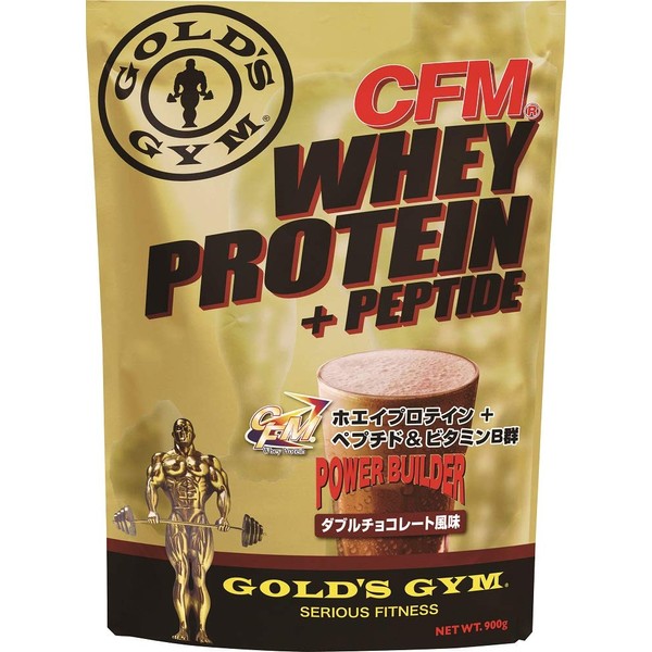 Gold's Gym CFM Whey Protein, Double Chocolate Flavor, 31.2 oz (900 g)