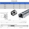 Drawer Runners 400 mm x 17 mm Groove, 1 Pair