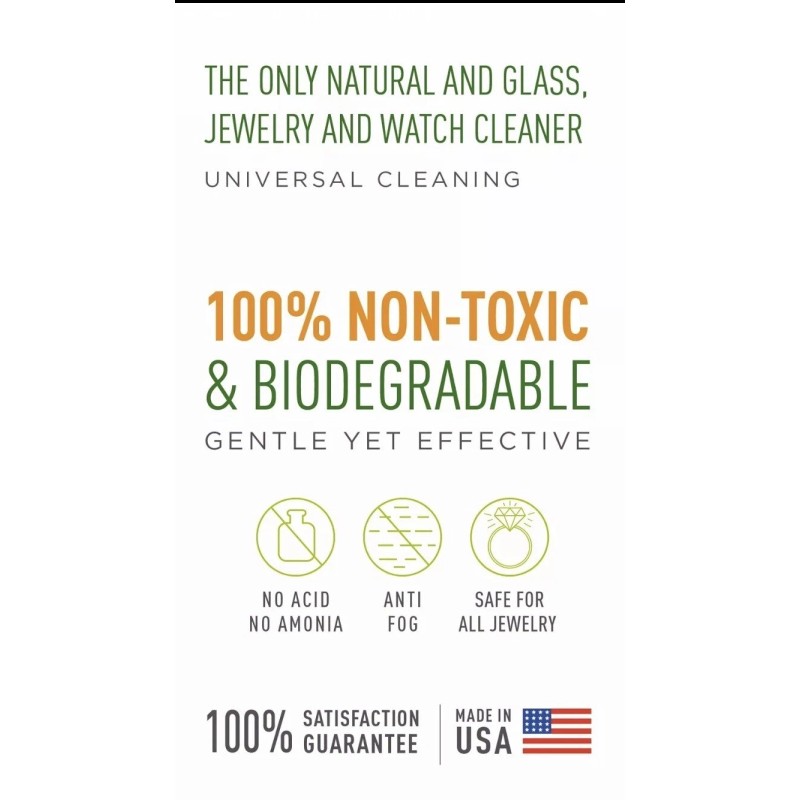 Magic Bling Jewelry & Glass Care With Antibacterial Properties +