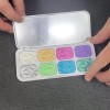 . Máscara De Ojos Con Paleta De Camaleones, Holográfica,