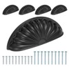 PATIKIL 5 Pcs Cabinet Cup Pulls 3" (76mm) Hole Center