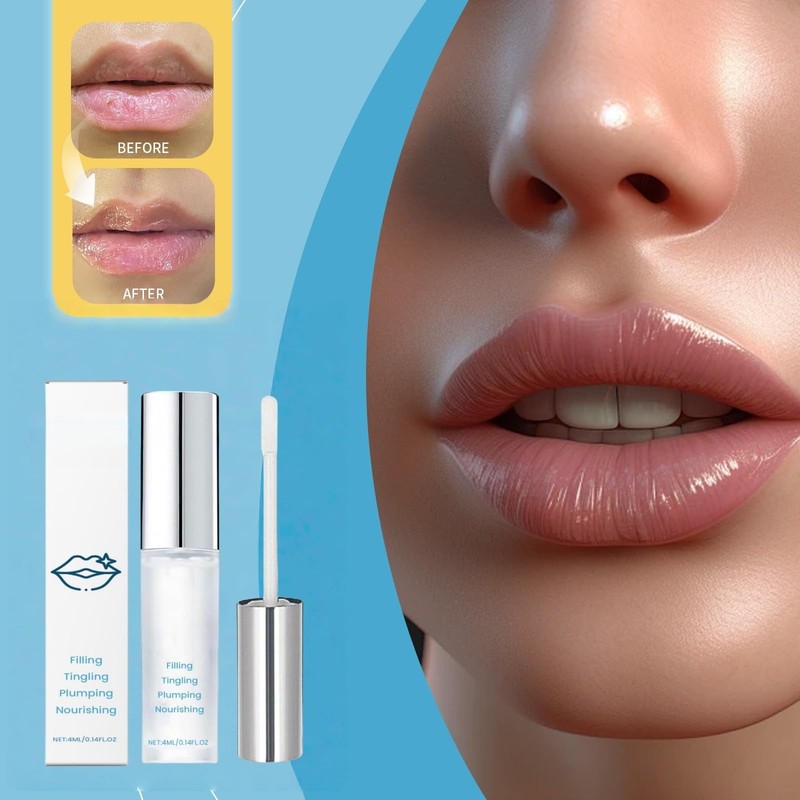 4ml,Lip Plumper Extreme,Lip Plumping Lip Gloss,Clear Lip Gloss,Hydrating Lip G/loss