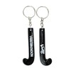 kookaburra Hockey Stick Black Key Ring