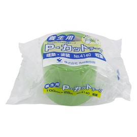 Teraoka Seisakusho TERAOKA NO.4140 P-Cut Tape, Light Green, 3.9 inches x 82.0 ft (100 mm x 25 m) (Curing / Masking Tape)
