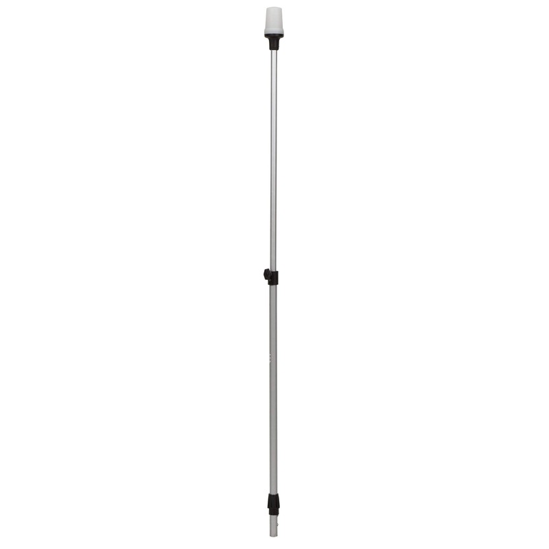 attwood 5610-48-7 Telescoping Pole Light, All-Around Light, Height-Adjustable 26-42 inches,
