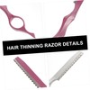 Mikinona 2pcs Hair Thinning Razor Set Professional Hair Styling Tool