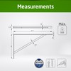 Amig - Model 9 Shelf Bracket | Robust Wall Bracket