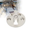 Boat Door Catch Latch Round 45mm 180° Rotation 316 Stainless