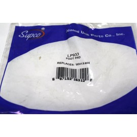 SUPCO LP933 Leveling Leg Foot Pad for GE Washers WH1x484 - 2 pieces