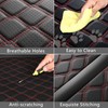 Huidasource 2Pcs Seat Covers for Nissan Titan/Titan XD 2016-2024, Full