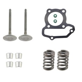 YJGZSVK Intake Exhaust Valve Kit for Yamaha Grizzly 125 YFM125 TTR125