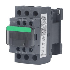 LC1D25 AC Contactor 1NO 1NC 25A 380V High Voltage Coil Silver Contact Motor Control Highly Sensitive Replacement Universal Electric AC Contactor (AC380V Coil Voltage)