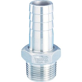 TRUSCO Threaded Pipe Fitting SUS Hex Hose Nipple 25A TSTHN25A