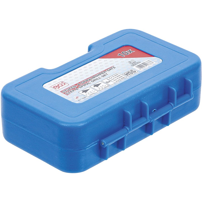 BGS 1686 | Step Drill and Twist Drill Set |