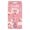 Venus 컴포트 글라이드 화이트티 여성용 면도기 + 면도날 2입 1개