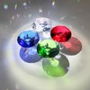 Large Crystal Diamond Paperweight with Stand Jewels Wedding Decorations Centerpieces