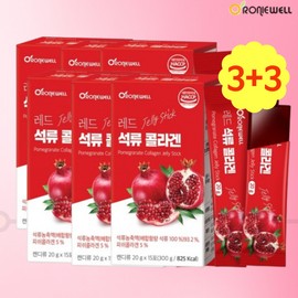로니웰 맛있는 저분자 콜라겐 석류콜라겐 15포, 6개