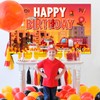 Fireman Birthday Background, 70.8 x 43.3 Inches Fireman Happy Birthday