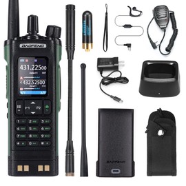 BAOFENG DM-32 DM32 10W Ham 2 Way Radio GPS One-Key Frequency Matching Writing Frequency APP Satellite Positioning Type-C DM32(1PC)