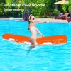 Pool Inflatable Stick 90.6 Inch Blow Up Pool Noodle Float