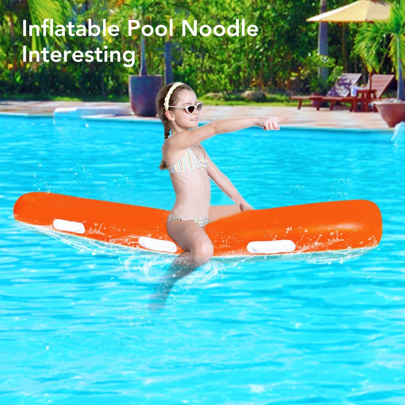 Pool Inflatable Stick 90.6 Inch Blow Up Pool Noodle Float