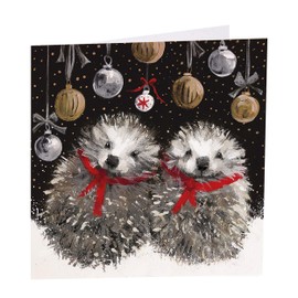 artbeat - Baby its Cold Outside - Hedgehog Design - Christmas Cards, Pack of 6 Charity Cards in aid of shelter