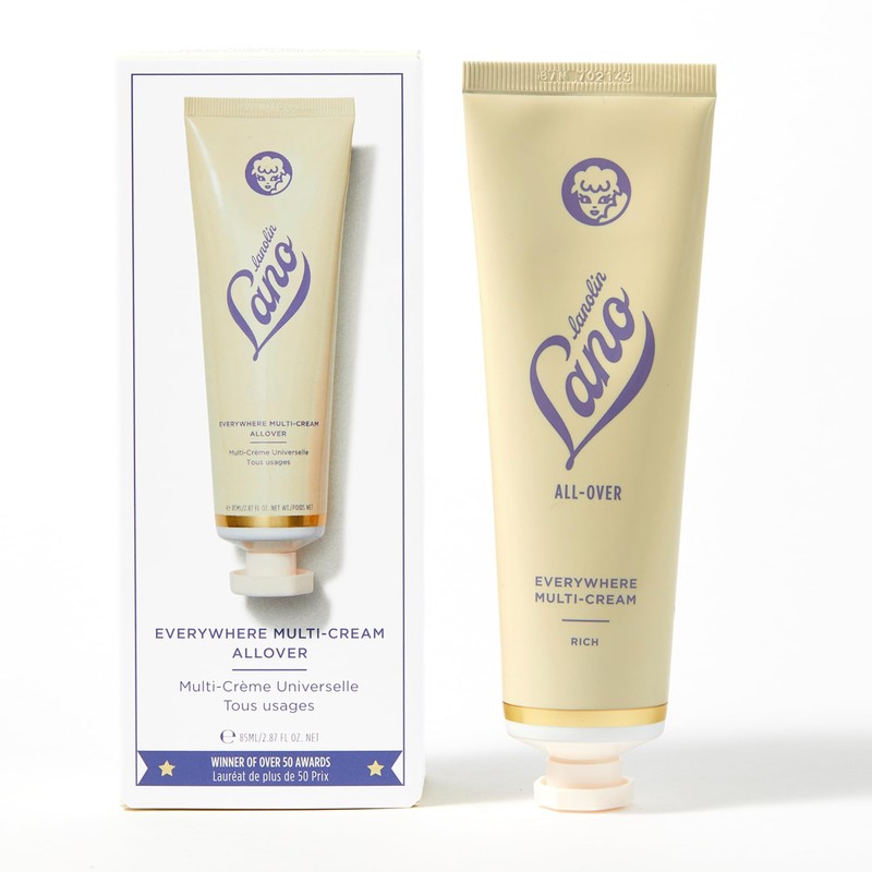 Lanolips Allover Everywhere Multi-Cream - Loción corporal ultra hidratante para