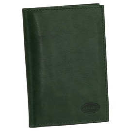 Luxury Leather ID Card Holder Basic Document Folder Ideal for Car Various Colours, Green, ID wallet