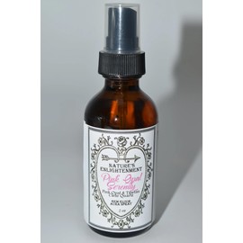 Pink Opal Serenity Crystal Gem Spray-Jasmine Fragrance Spray with Pink Opal and Quartz Crystals- 2 oz- Smudge Spray with Crystals