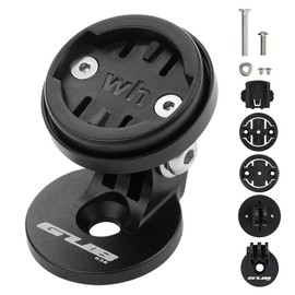 Cycling computer mount Adjustable Bike Stem Top Cap Mount Holder with 4 Adapters for Garmin for Bryton for Cateye for Wahoo Cycling Computers