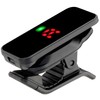 Korg - PC-2 Pitchblack2 Slimline Clip-on Guitar/Bass Tuner - Black