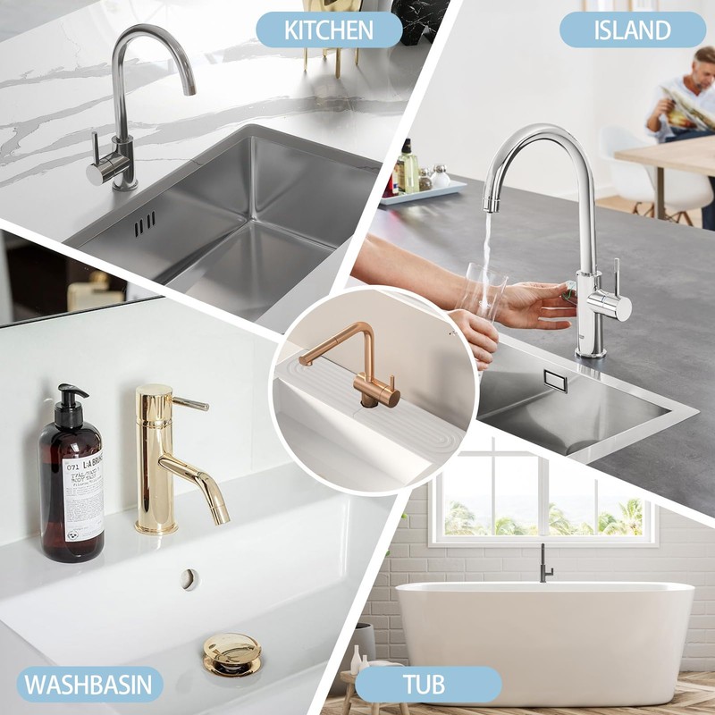 LAIKAIEU Tap Mat, Drip Mat for Kitchen Sink, Diatomite Quick