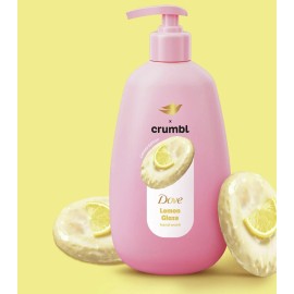 Dove Crumbl Moisturizing Liquid Hand Wash Lemon Glaze, 12 oz Crumble Brand New