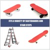 YIYIW 48"*10.2"Clear Skateboard Grip Tape, Anti Slip Transparent Skateboard Sandpaper,