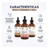 Pack Hebbe Cosmetics Aceite Ricino Almendras Coco Orgánico Puro 300ml
