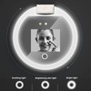 UV Mirror Sunscreen Testing Camera with Light 2X Magnification Travel