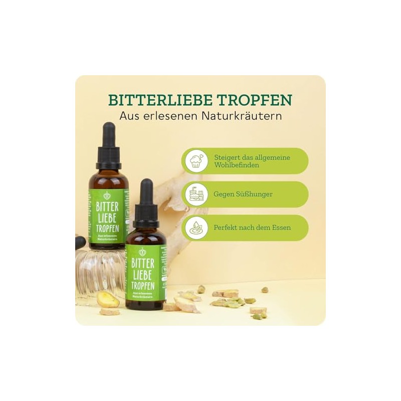 BitterLiebe Original Bitter Substances Drops 50 ml from The Lion's