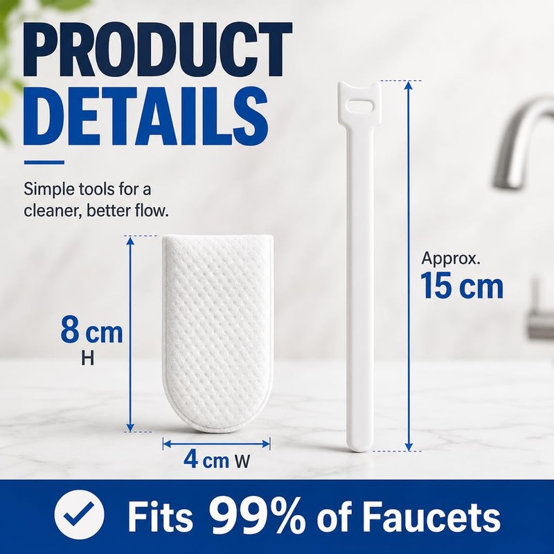 Faucet Filter Cotton Bag, 50/100 PCS Faucet Filter Bags for