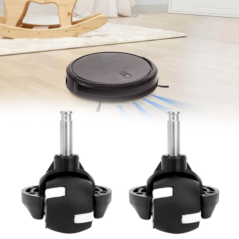2Pcs Sweeping Robot ABS Universal Wheels Replacement Accessory Fit for