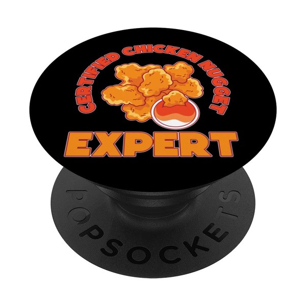 Funny Fast Food Lover Chicken Nuggets Expert Chicken Nugget PopSockets