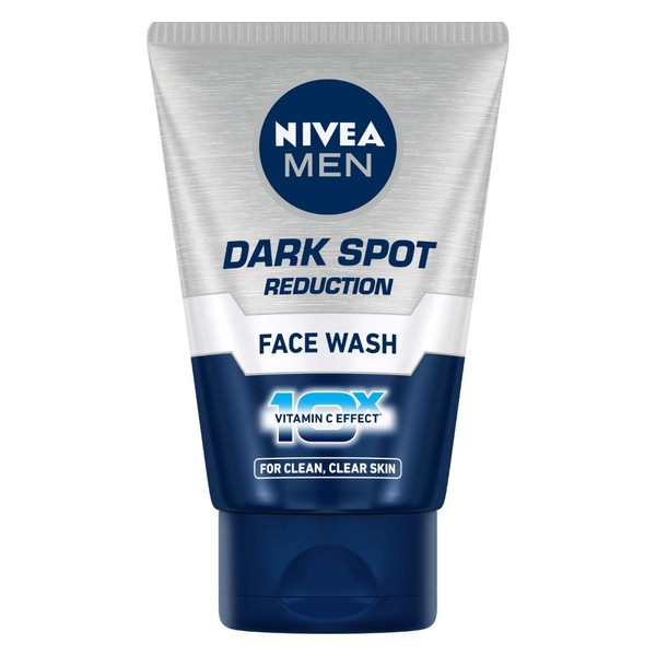 Nivea Men Dark Spot Reduction Face Wash (10x Whitening), 100 ML