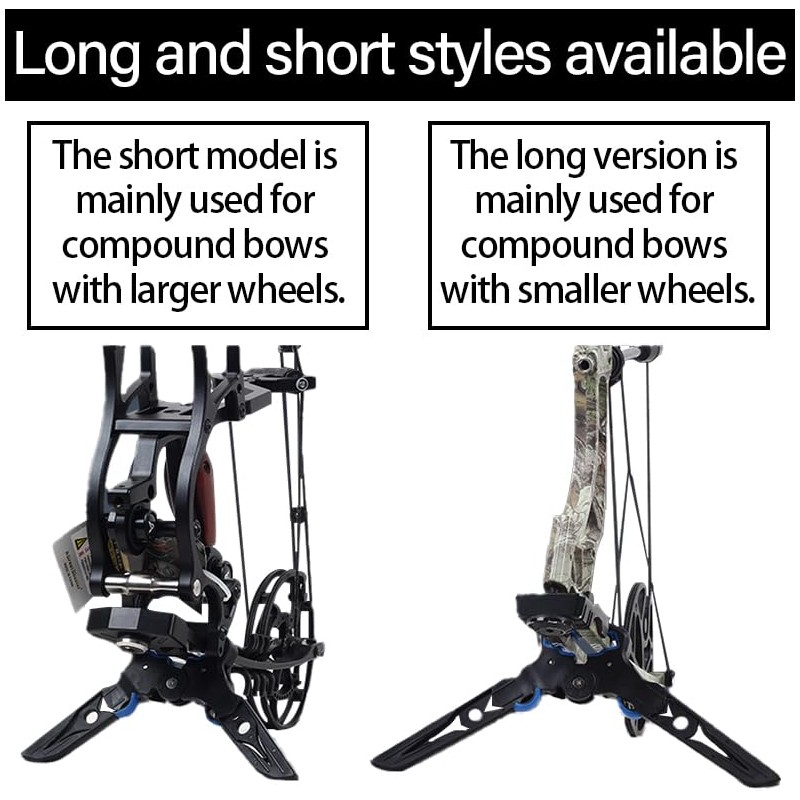 XENVOXI Bow Stand for Compound Bow Arrow Eight Bow Holder