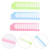 Beavorty 3pcs Foldable Travel Hair Brush Compact Static Wide Tooth