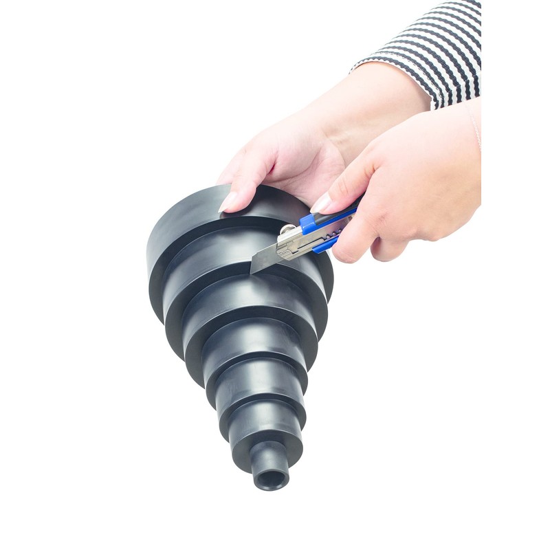 Scheppach Flexible Suction Adapter, Suction Manifold Hose Adapter Set, Universal