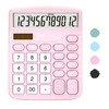 Calculator, Deli Standard Function Desktop Calculators with 12 Digit Large