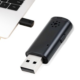 Aivane Mini USB 2.1 Microphone for Laptop and Desktop Computer, Portable Cordless Plug-and-Play, High Sensitivity Studio Mic for Clear Calls, Video Call, Recording, Meeting or Gaming