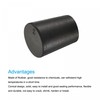sourcing map Pack of 10 Tapered Rubber Caps 16 mm